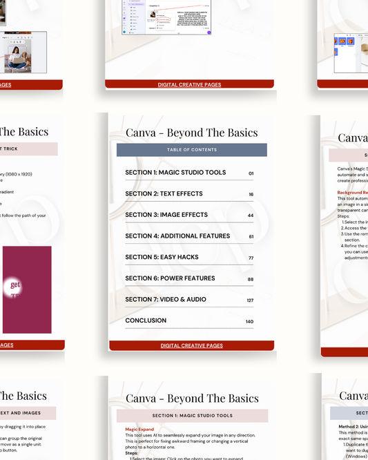 1. Canva - Beyond The Basics
