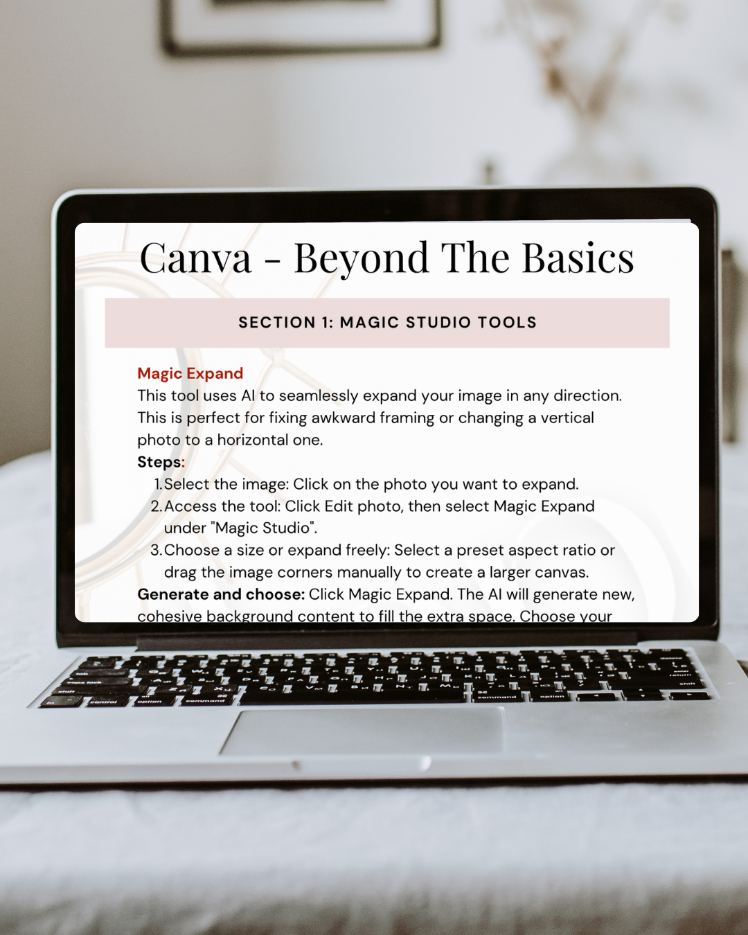1. Canva - Beyond The Basics