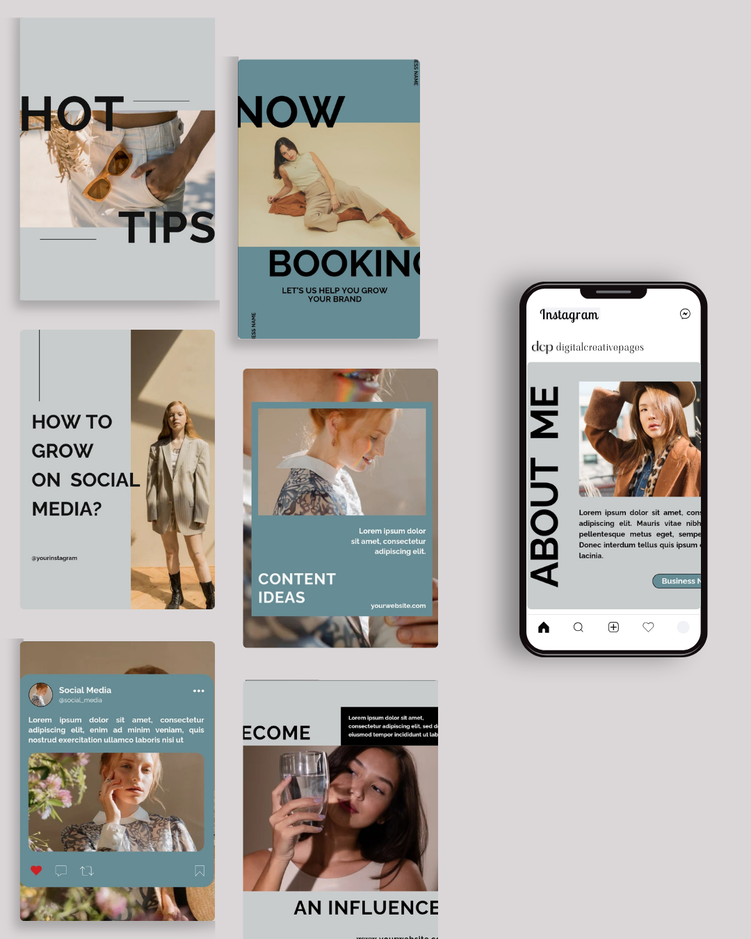 1.3 Social Media Marketing Instagram Templates