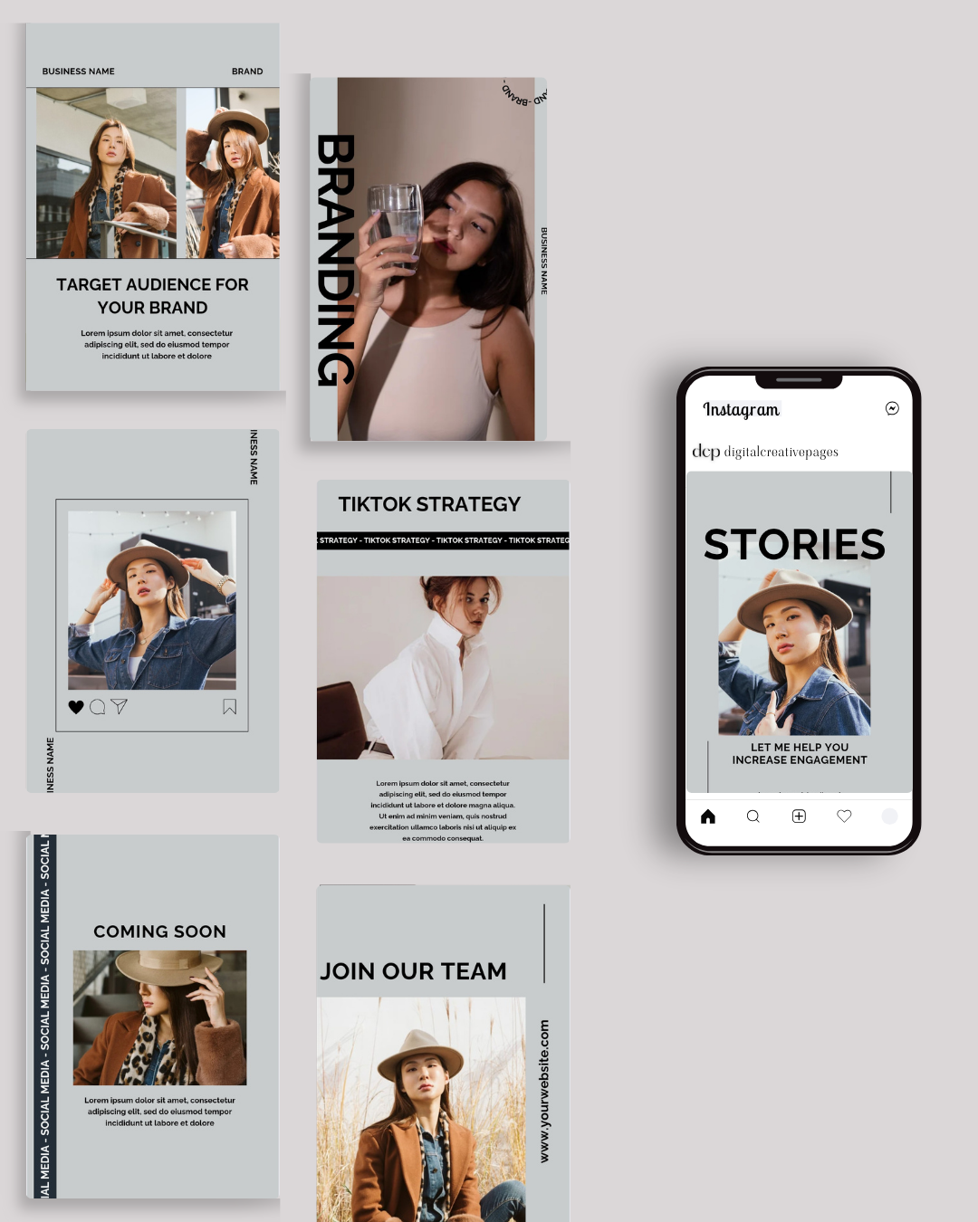 1.3 Social Media Marketing Instagram Templates