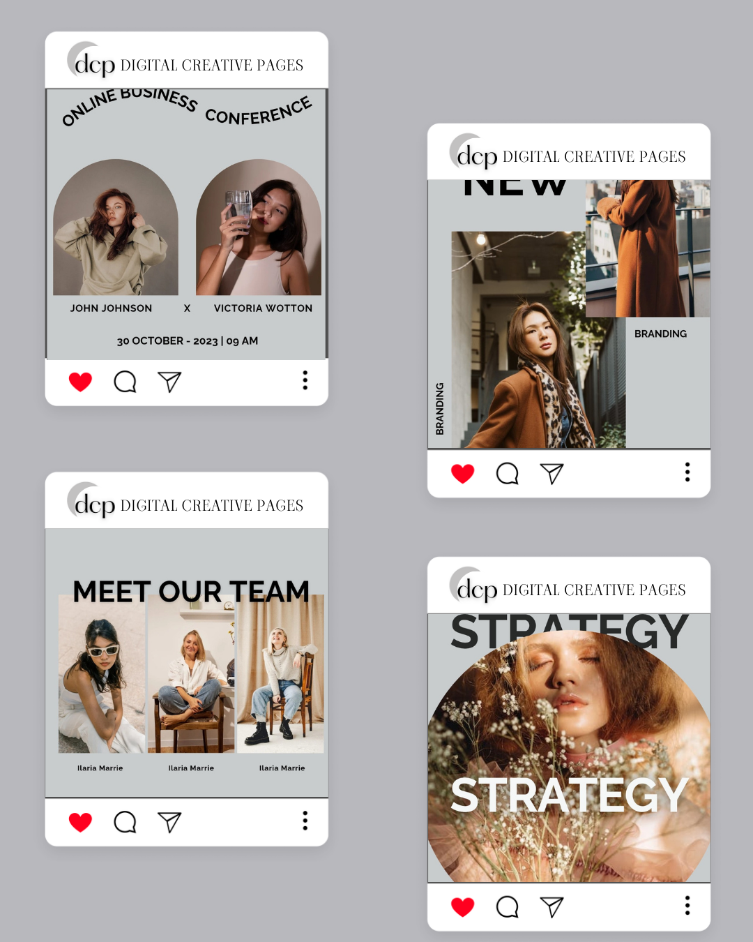 1.3 Social Media Marketing Instagram Templates