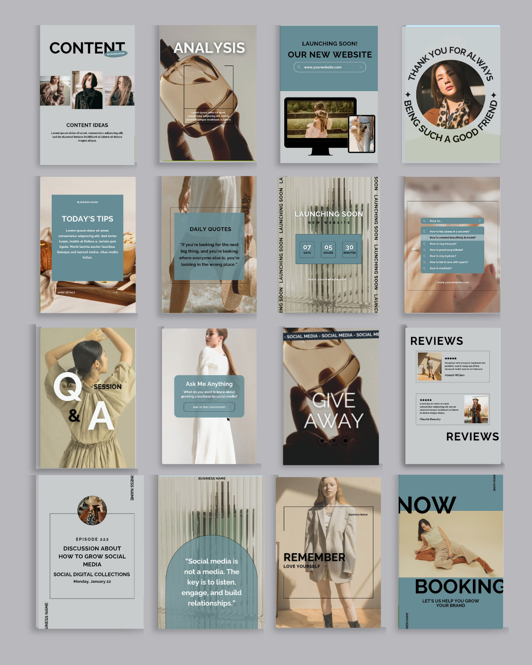 1.3 Social Media Marketing Instagram Templates