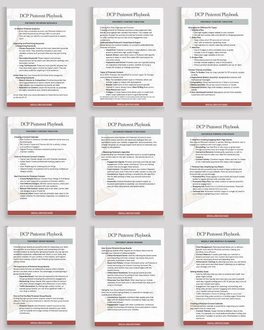 1.1. DCP Pinterest Playbook
