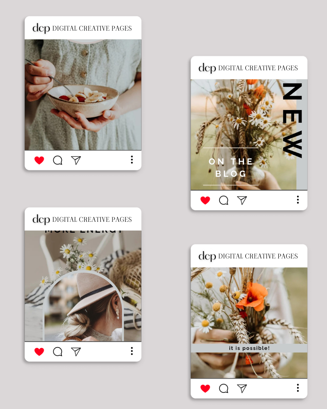1.1 Manifest Your Life Stories Instagram Canva Templates