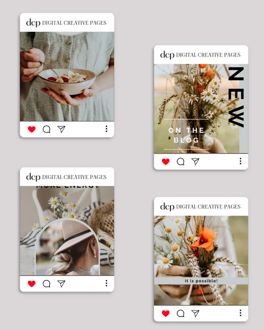 1.22 Manifest Your Life Stories Instagram Canva Templates
