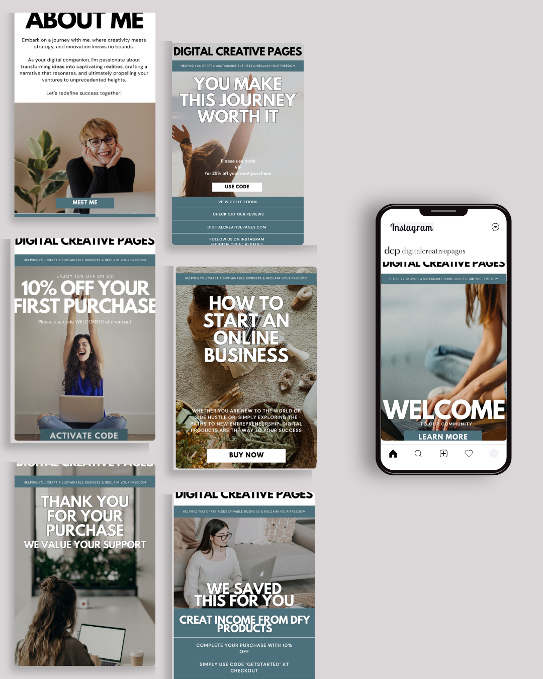 1.2 Email Marketing Canva Templates For Instagram