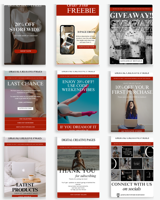 11. Email Funnel Slides Templates For Newsletters