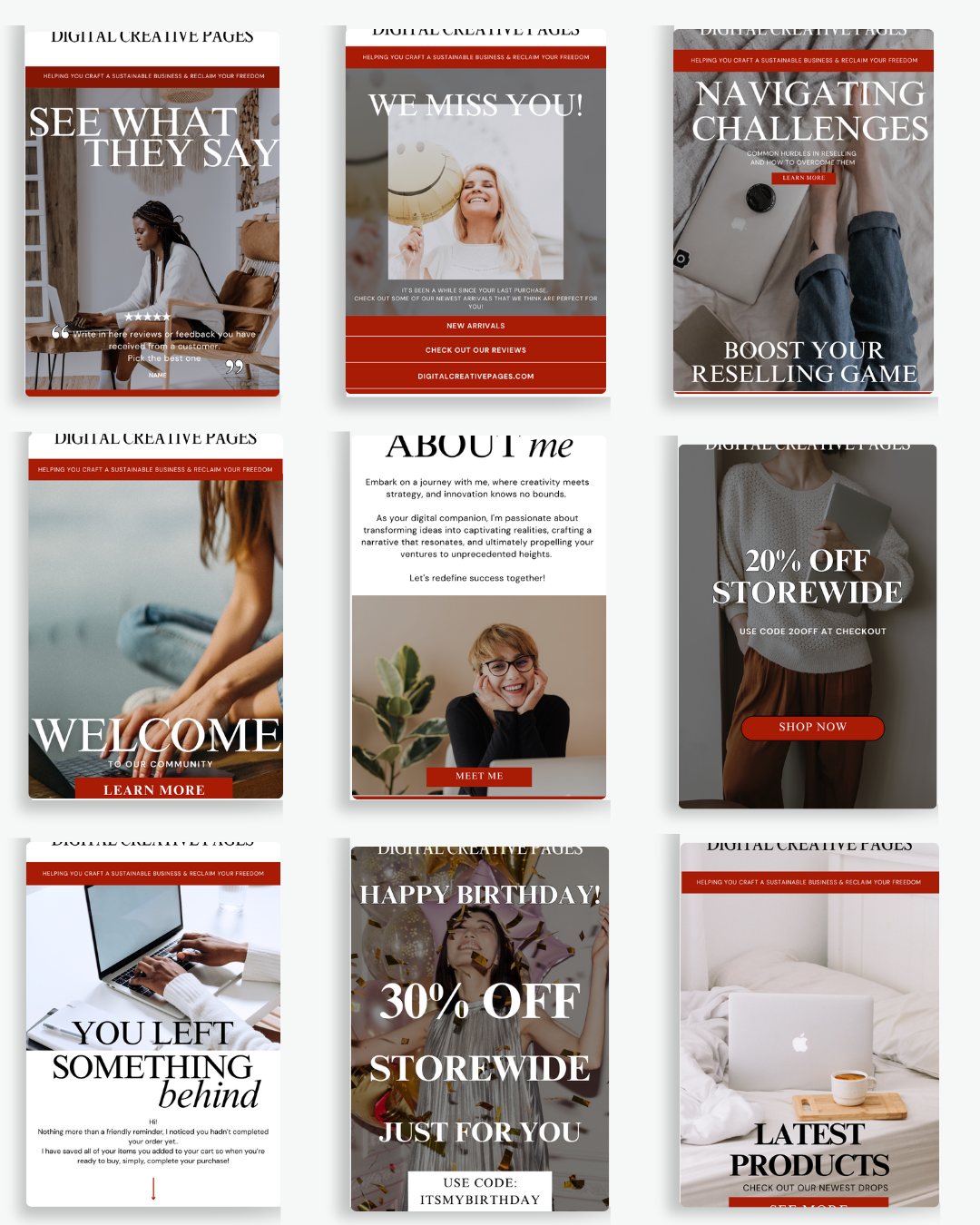 11. Email Funnel Slides Templates For Newsletters