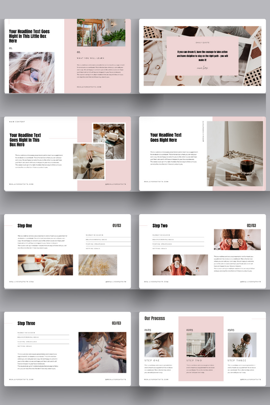 23. Webinar and eCourse Social Media Template