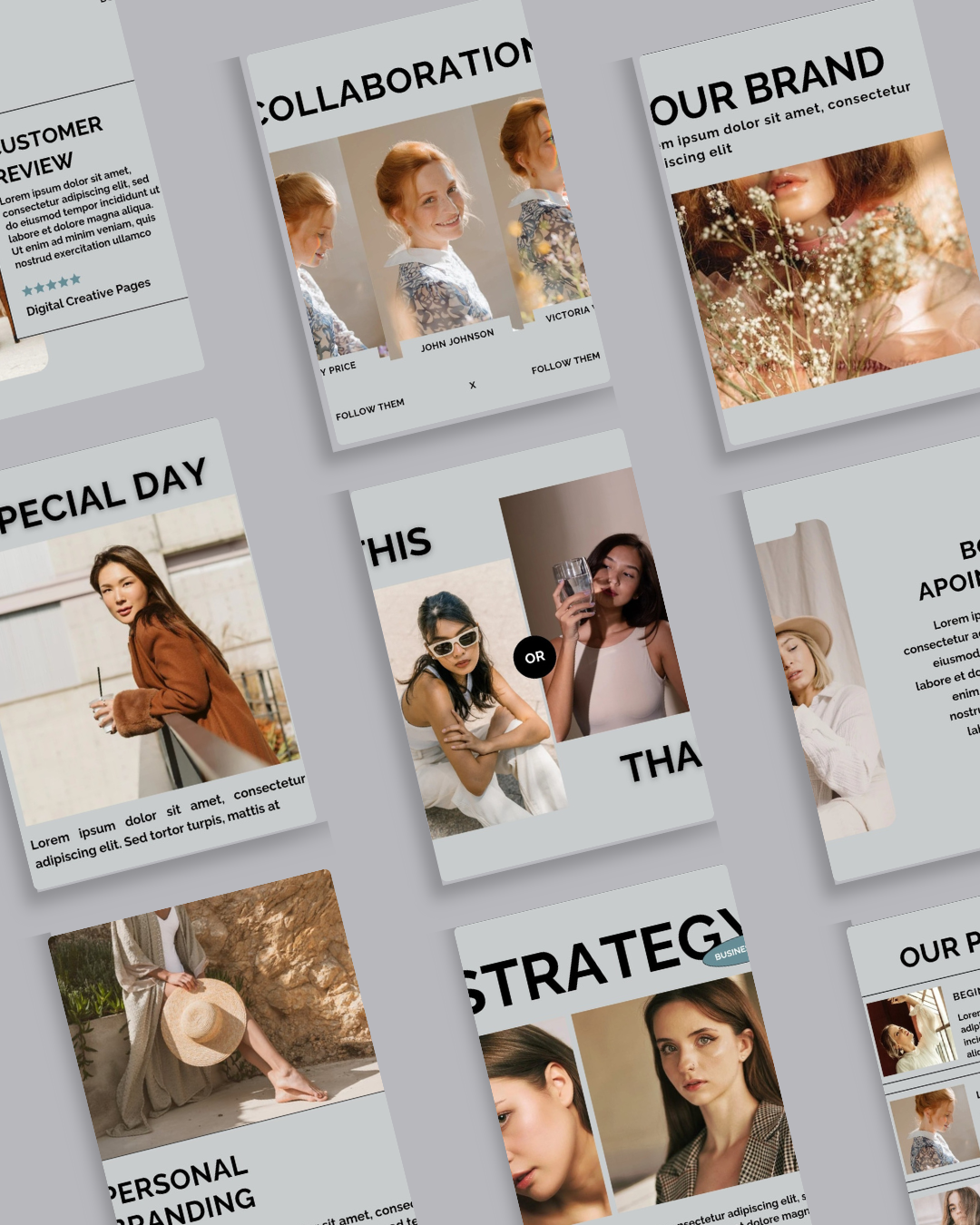 1.3 Social Media Marketing Expert Instagram Template Bundle