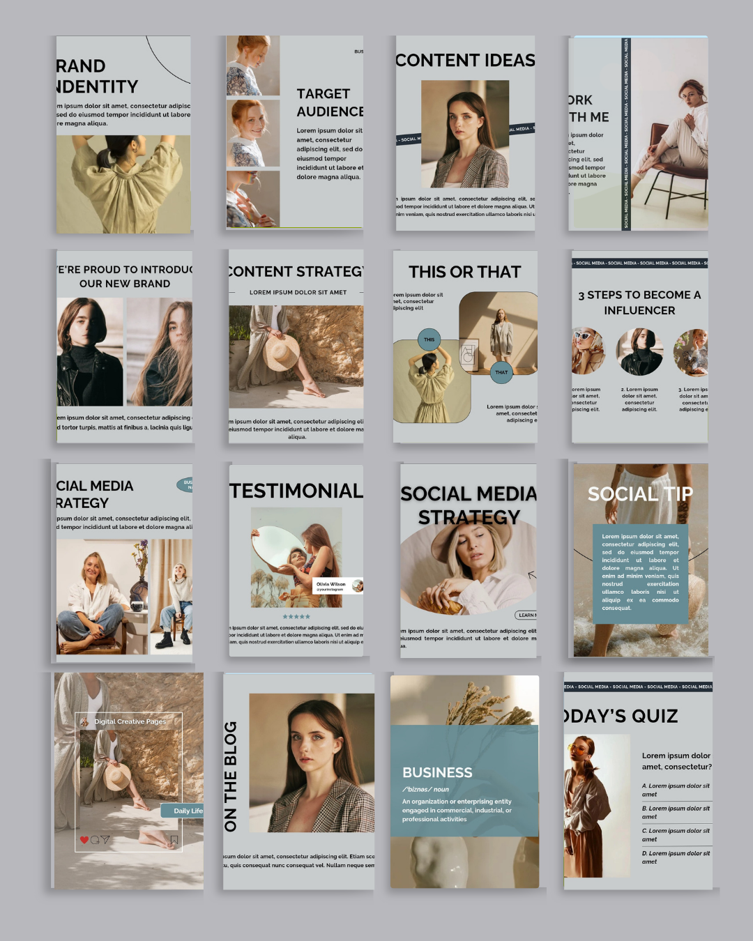 1.3 Social Media Marketing Expert Instagram Template Bundle