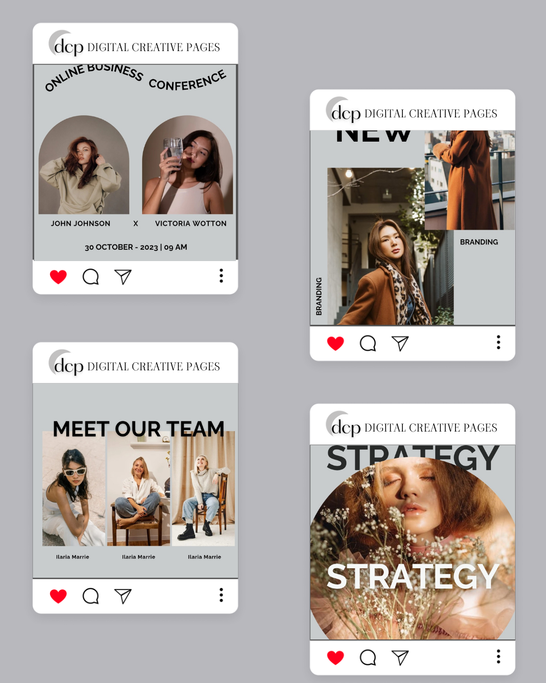 1.3 Social Media Marketing Expert Instagram Template Bundle