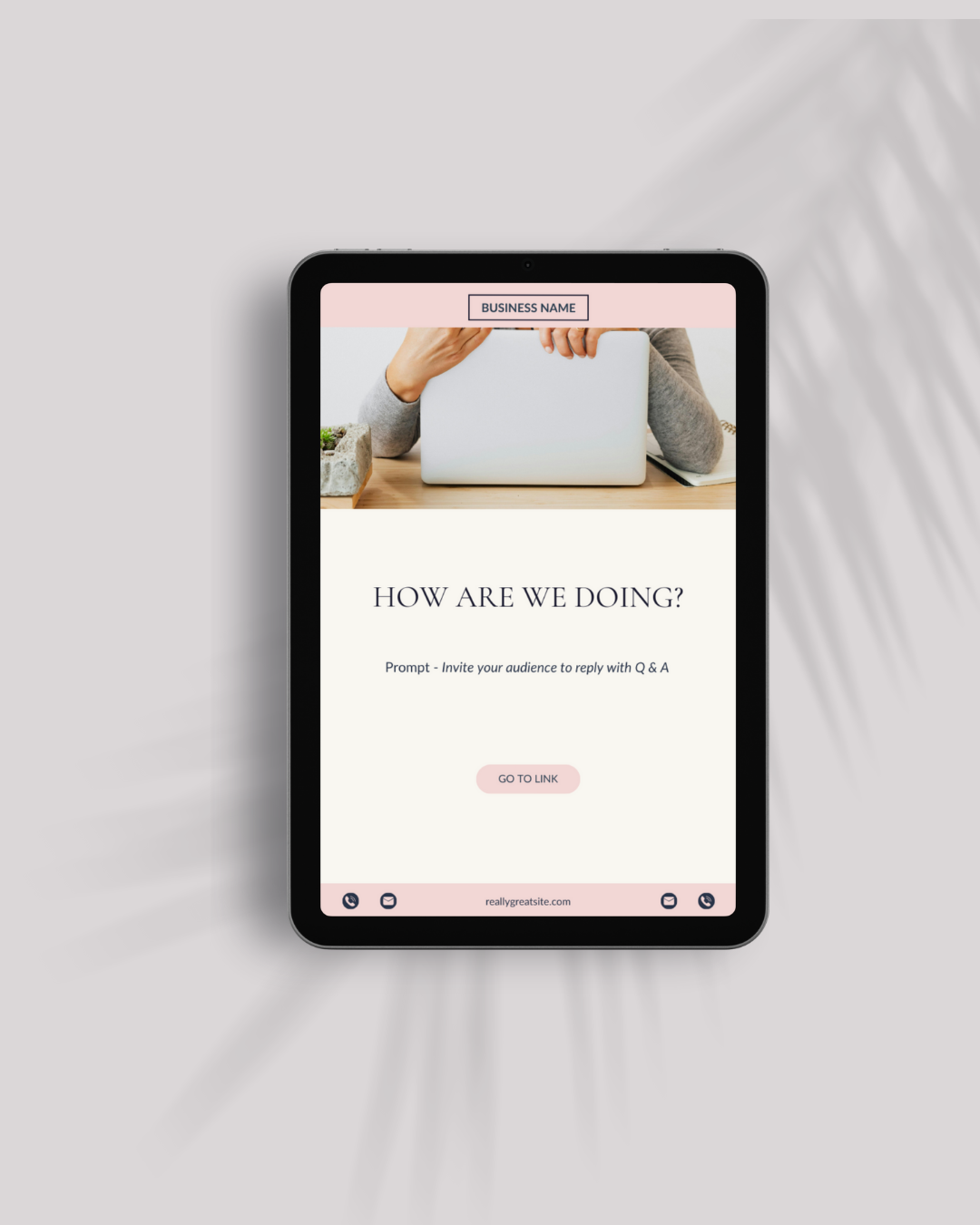 1. The Side-Hustler’s Newsletter Canva Set - Newsletter Templates for Busy Entrepreneurs