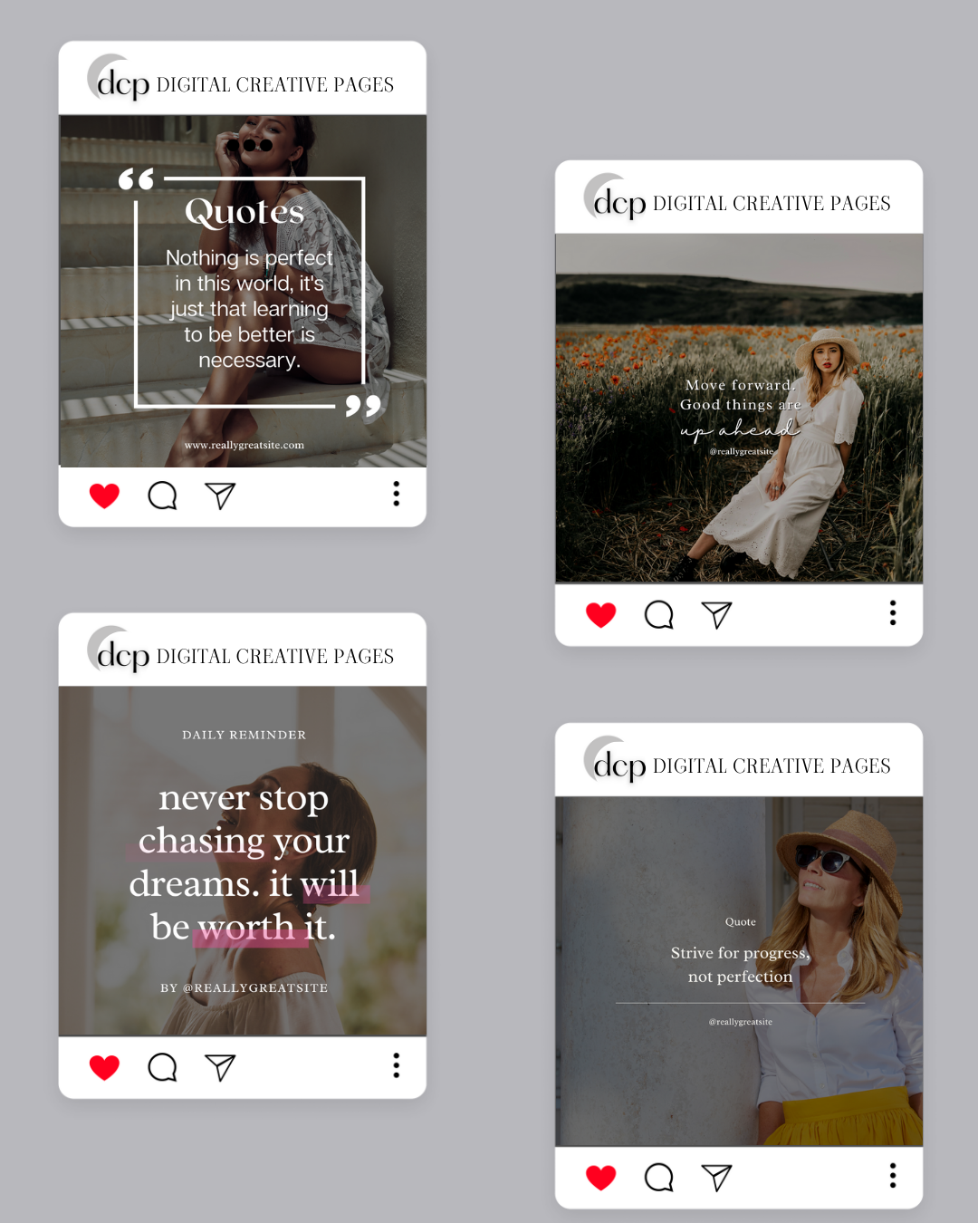 1.4 120+ Positive Affirmation Quotes IG Posts Templates