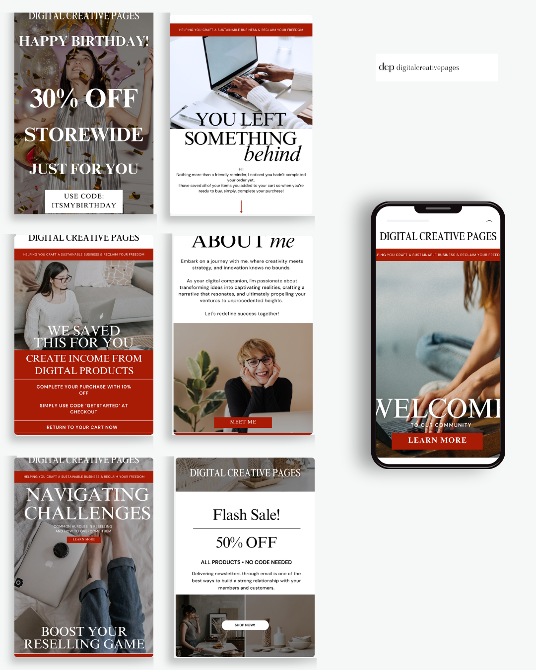 11. Email Funnel Slides Templates For Newsletters